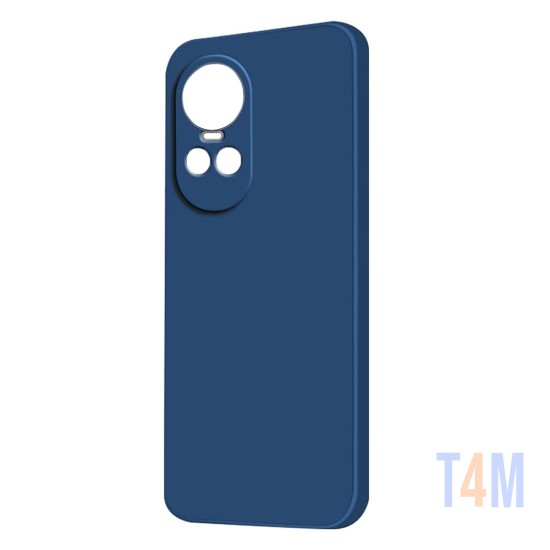 Silicone Case with Camera Shield for Oppo Reno10/ Reno10 Pro Blue